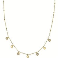 Collana Amen Donna Acciaio donna in Acciaio Zircone ACCL815624G